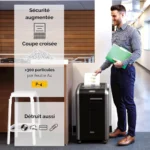 Destruidor de Documentos Fellowes 325CI 22 Folhas Preto