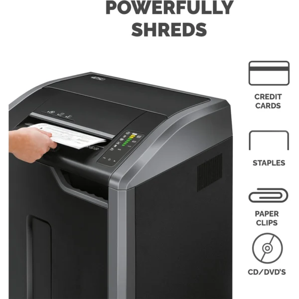 Destruidor de Documentos Fellowes 425CI 30 Folhas Preto