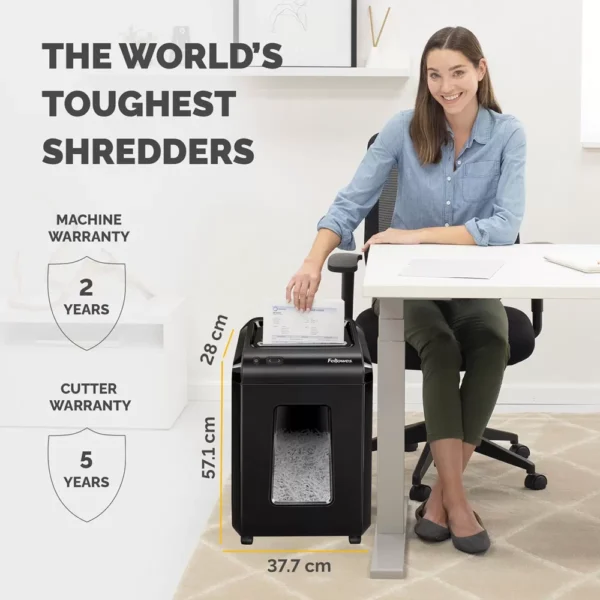 Destruidor de Documentos Fellowes 92CS 18 Folhas Preto