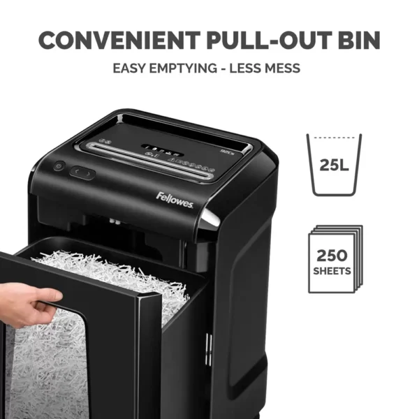 Destruidor de Documentos Fellowes 92CS 18 Folhas Preto