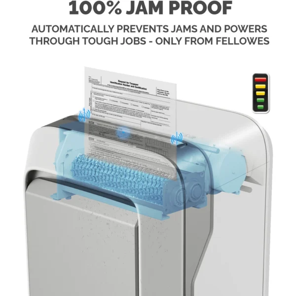 Destruidor de Documentos Fellowes LX211 15 Folhas Branco