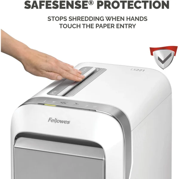 Destruidor de Documentos Fellowes LX221 20 Folhas Branco