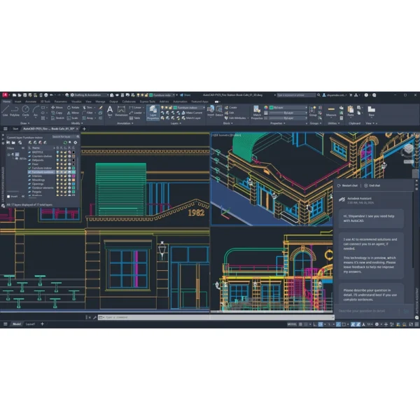 Licença Autodesk AutoCAD 2025 Standard 1 Ano