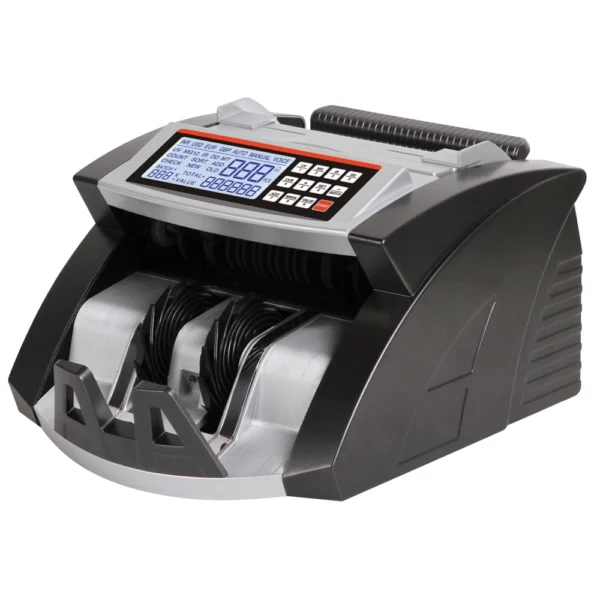 Máquina de Contar Dinheiro Deli AL-6000 UV MG IR MT DD Preto