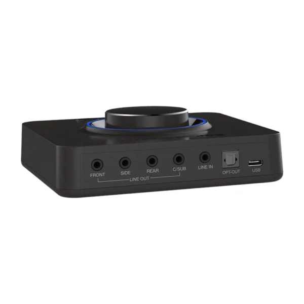 Placa de Som USB-C Creative Sound Blaster X3 7.1Ch 70SB181500000