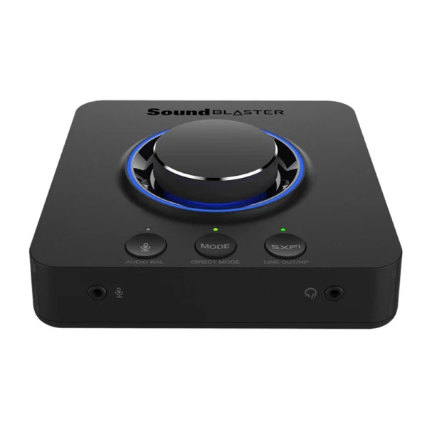Placa de Som USB-C Creative Sound Blaster X3 7.1Ch 70SB181500000