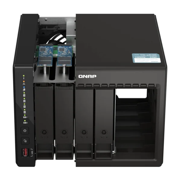 Storage NAS Qnap TS-453E 4 Bay Celeron J6412 8GB 2x2.5GBE