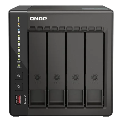 Storage NAS Qnap TS-453E 4 Bay Celeron J6412 8GB 2×2.5GBE
