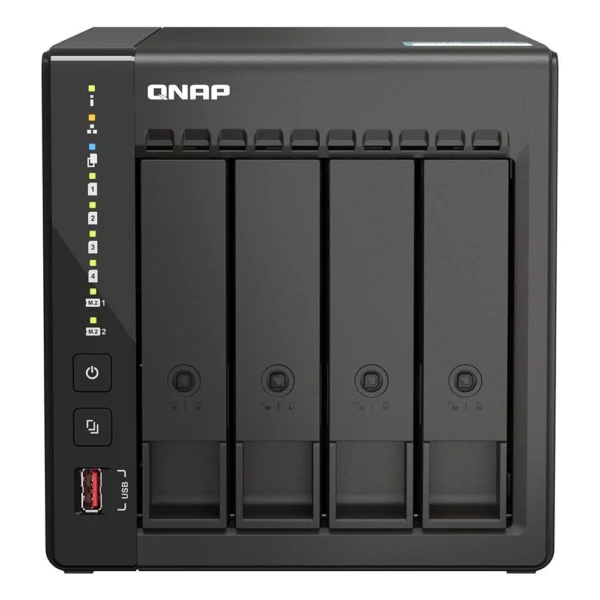 Storage NAS Qnap TS-453E 4 Bay Celeron J6412 8GB 2x2.5GBE