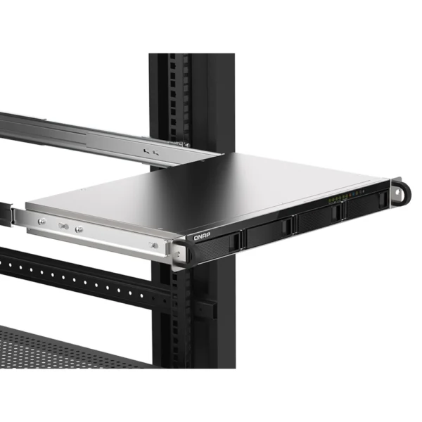 Storage QNAP TS‑435XeU‑8G – 4Bay Rack NAS 1U, 2×10GbE SFP+ 2×2.5GbE, 8GB, 2×M.2 NVMe cache