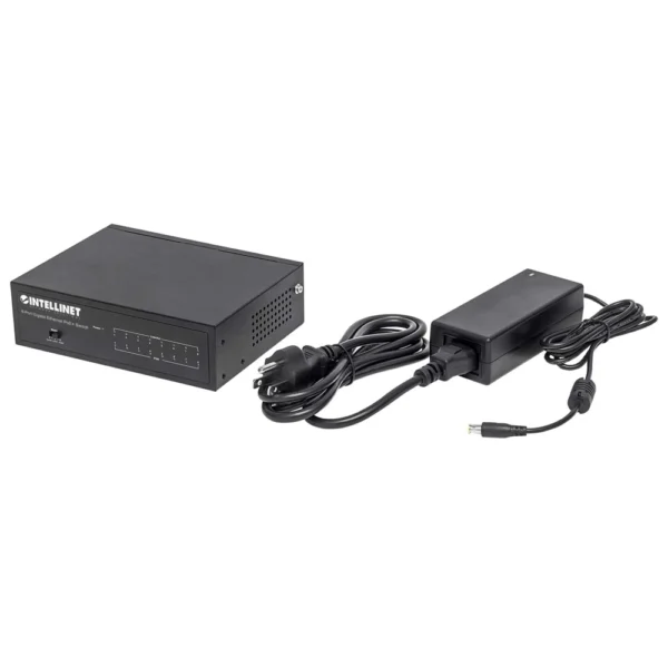 Switch Intellinet 561204 8 Portas Gigabit POE 60W Desktop