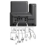 Telefone VoIP Cisco IP Phone CP-8841-K9 Color LCD