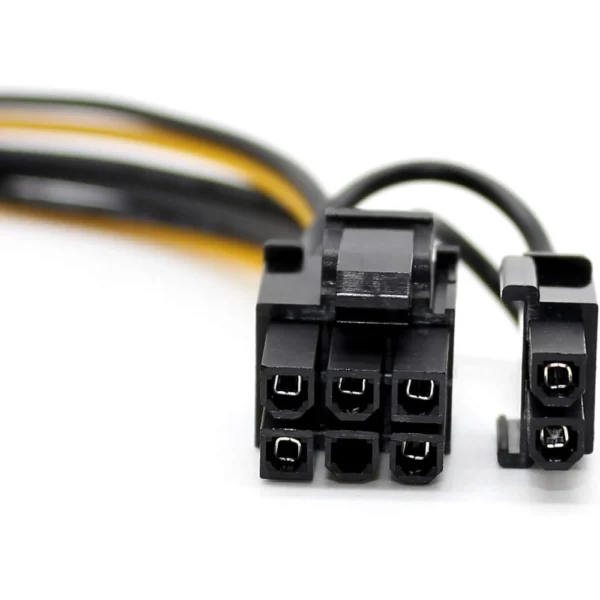 Adaptador Cabo Sata 15-Pin Macho Para PCI-E 8-Pin (6+2) 20cm