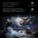 Auscultadores Creative Zen Hybrid SXFI – Bluetooth, Noise Cancelling, Preto (51EF1200AA001)