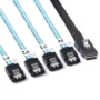 Cabo Mini SAS SFF-8087 para SATA 1M Mini SAS SFF-8087 TO SATA 1M