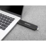 Caixa Externa Para Disco SSD M.2 NVMe Manhattan 130639 SATA USB