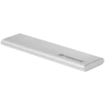 Caixa SSD M.2 Transcend TS‑CM80S – SATA, USB‑C/USB‑A 3.1 Gen 1, B+M Key