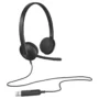 Headset Logitech H340 Stereo USB Preto 981-000475