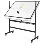 Quadro Branco Dupla Face Rotativo Deli E7882H Magnético 1200mmx900mm