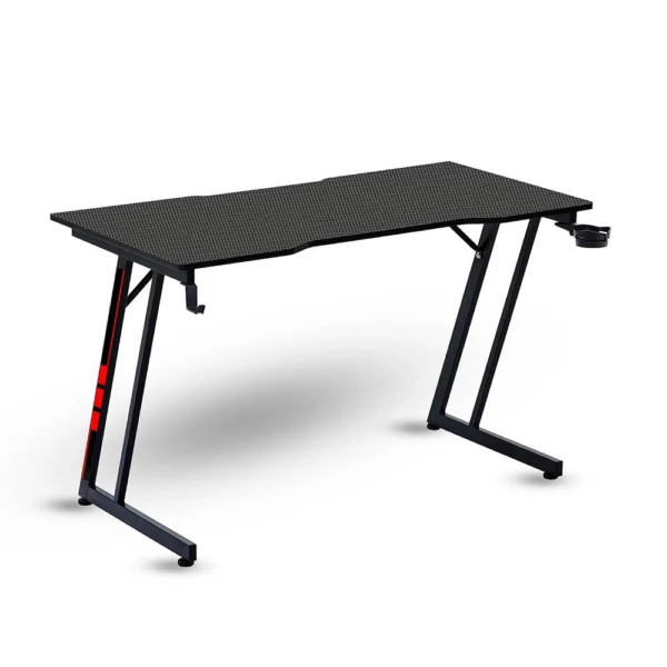 Secretária Gaming Napofix Zeti GD2200 (120x60cm) Preta