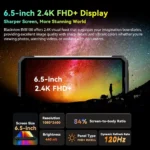 Smartphone BlackView BV8100 6.5" 24GB/256GB 4G NFC IP68 FHD+ 120Hz 6931548317777