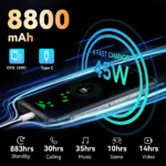 Smartphone BlackView BV8100 6.5" 24GB/256GB 4G NFC IP68 FHD+ 120Hz 6931548317777