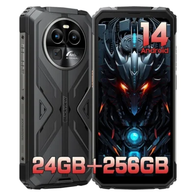 Smartphone BlackView BV8100 6.5″ 24GB/256GB 4G NFC IP68 FHD+ 120Hz