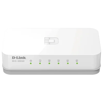 Switch 5 Portas D-Link DES-1005C 10/100 Plástico