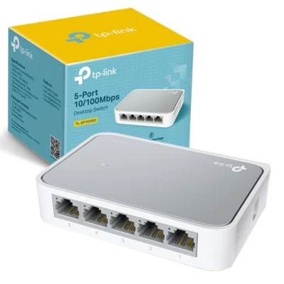 Switch 5 Portas TP-Link TL-SF1005D 10/100 Plástico