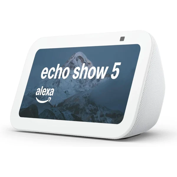 Amazon Echo Show 5 (3.ª Geração) Ecrã Tátil Inteligente Com Alexa Branco B09B2R276Z