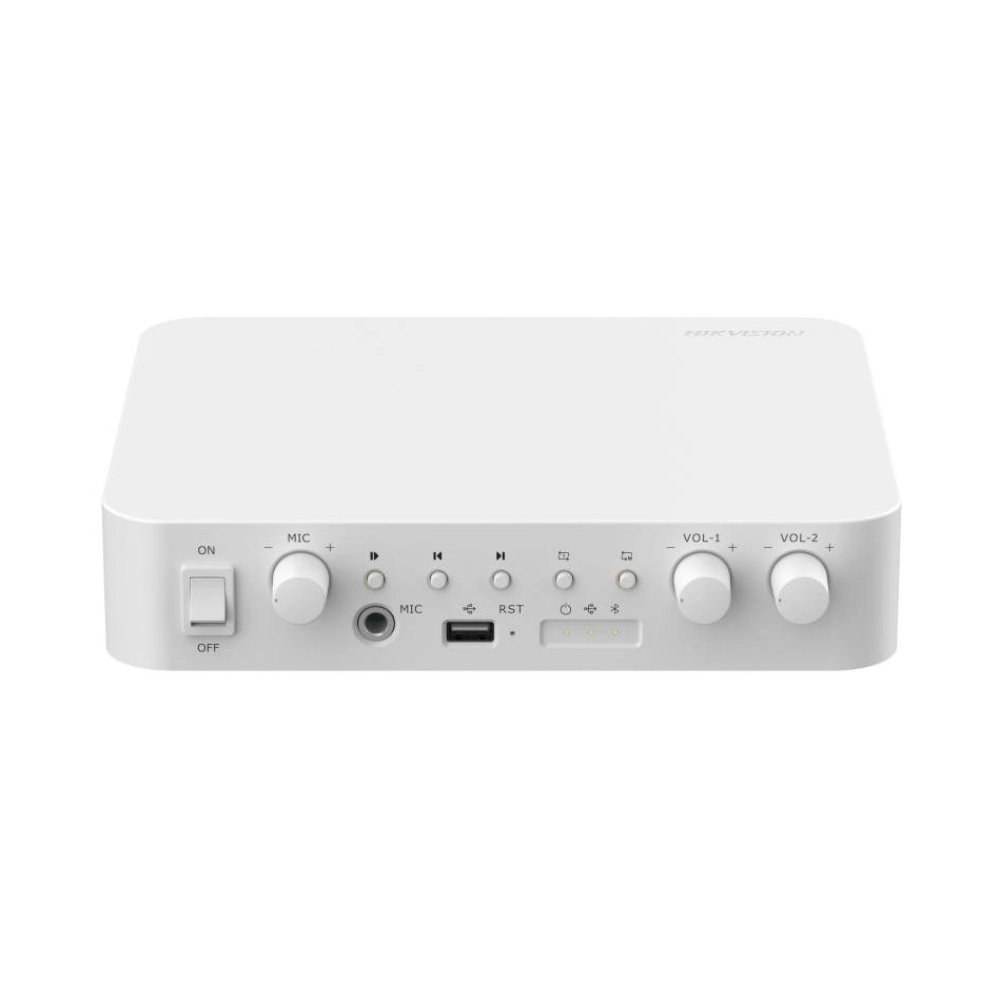 Amplificador de Rede IP Hikvision DS-QAE1A80G1-VB 80W, 2 Zonas, Áudio Profissional 1 Amplificador de Rede IP Hikvision DS-QAE1A80G1-VB 80W, 2 Zonas, Áudio Profissional