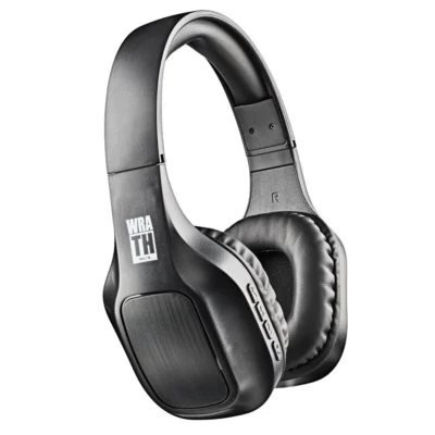 Auscultadores Bluetooth 5.1 NGS Artica Wrath Black 3.5mm Preto