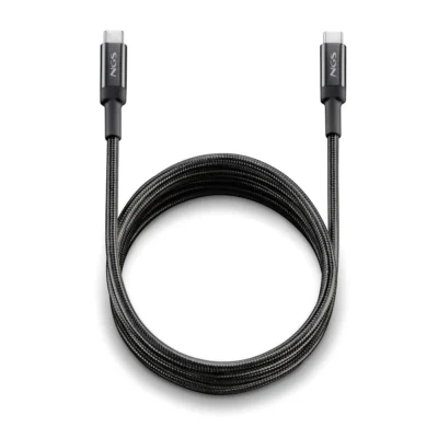 Cabo USB C Para USB C NGS Knot 100W 2M Preto