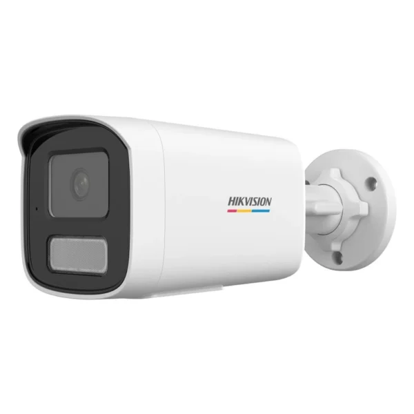 Câmara IP Bullet 4MP Hikvision DS-2CD1T47G2H-LIUF ColorVu AcuSense Microfone POE IP67
