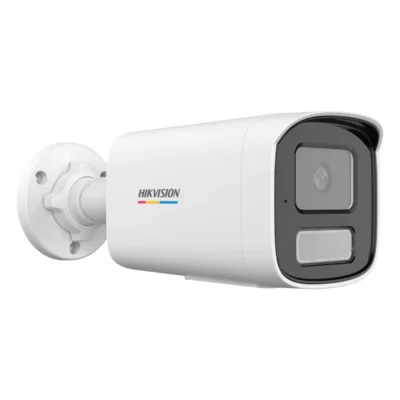 Câmara IP Bullet 4MP Hikvision DS-2CD1T47G2H-LIUF ColorVu AcuSense Microfone POE IP67
