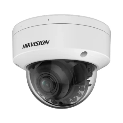 Câmara IP Dome 4MP Hikvision DS-2CD3746G2HT-LIZSU ColorVu DarkFighter Varifocal Motorizada AcuSense PoE