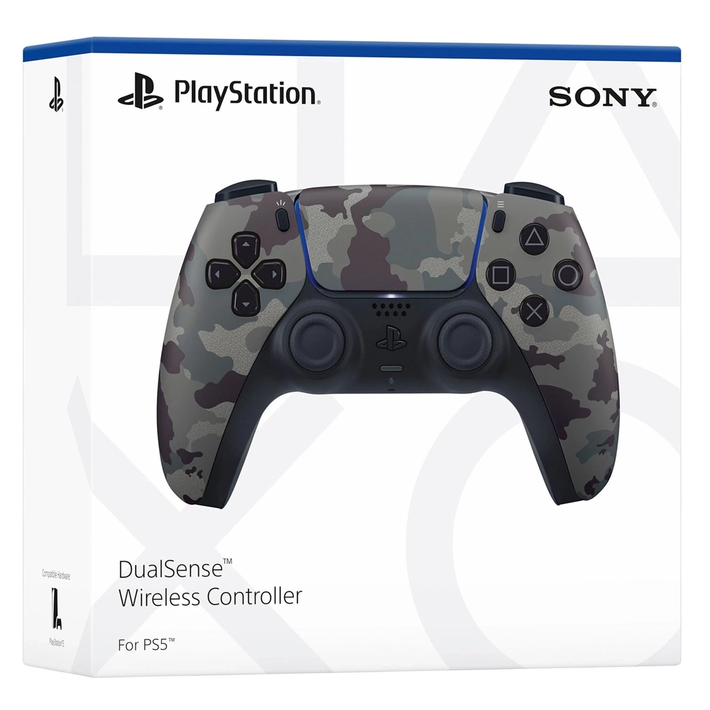 Comando Sony PlayStation 5 DualSense - Gray Camo 5 Comando Sony PlayStation 5 DualSense - Gray Camo 6522931