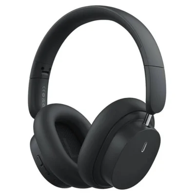 Headphones Baseus Bowie D05 – Bluetooth 5.2 70h Bateria Dobrável Áudio Espacial – Preto