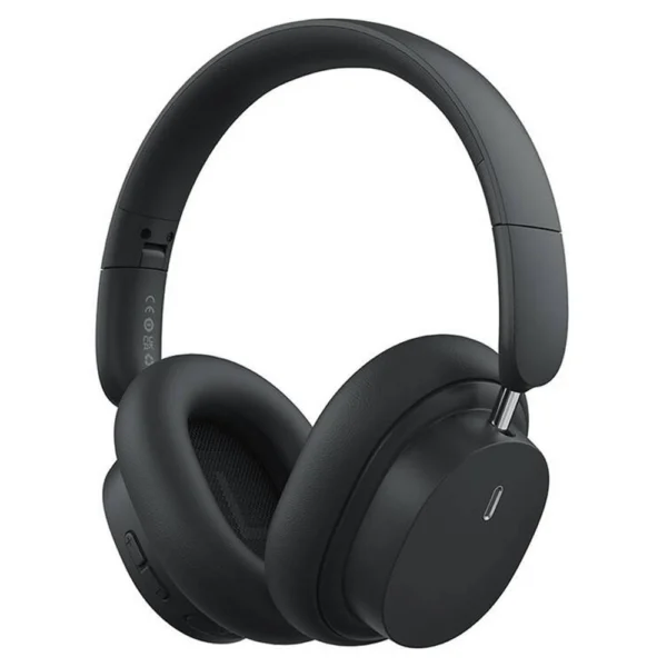 Headphones Baseus Bowie D05 – Bluetooth 5.2 70h Bateria Dobrável Áudio Espacial – Preto 6932172644390