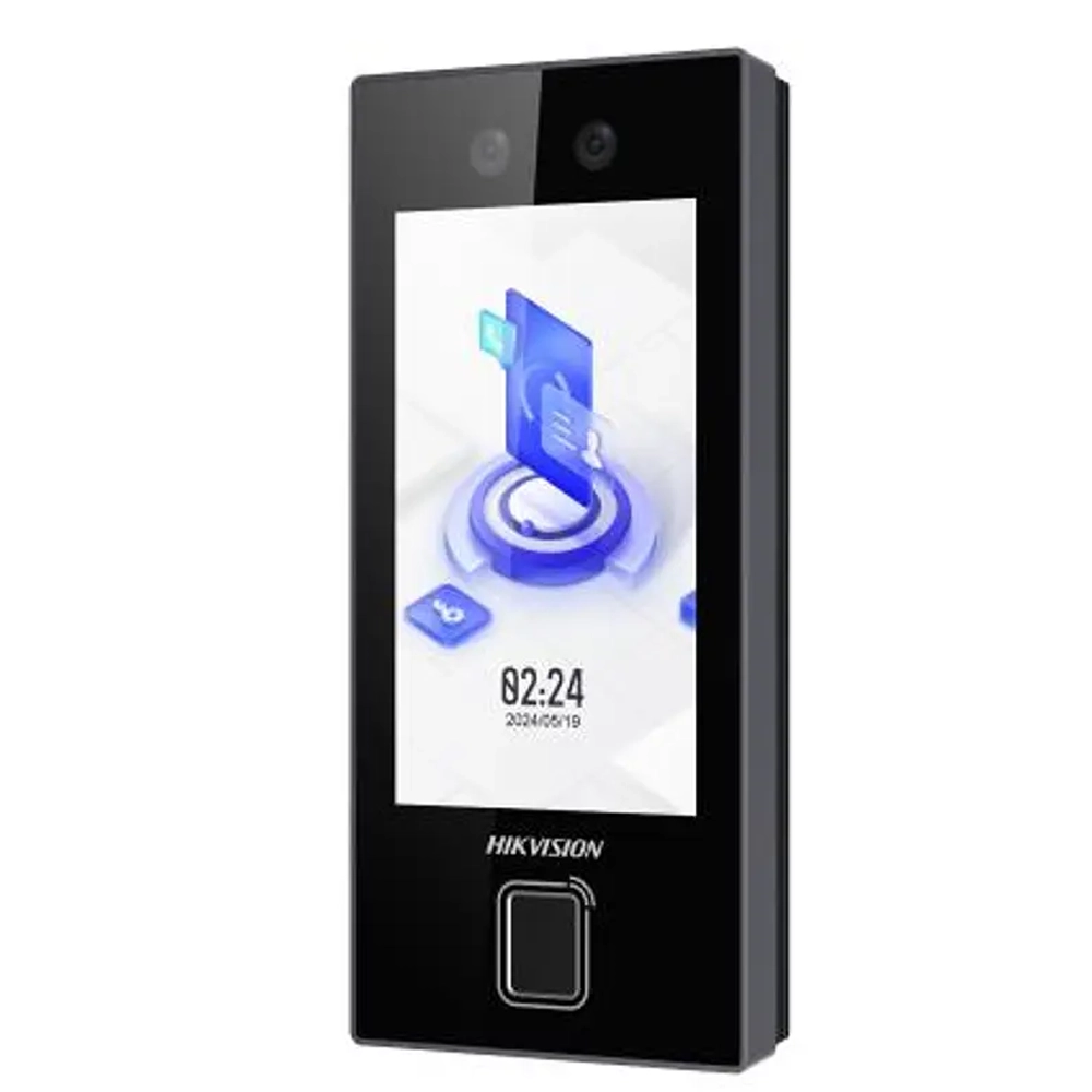 Hikvision DS-K1T344MBFWX-E1 – Terminal Biométrico Facial, Digital, Cartão RFID, PIN, Ecrã 4.5”, PoE/Wi-Fi 2 Hikvision DS-K1T344MBFWX-E1 – Terminal Biométrico Facial, Digital, Cartão RFID, PIN, Ecrã 4.5”, PoE/Wi-Fi