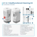 Kit de Limpeza Ewent EW5631 21 Peças Para Dispositivos Electrônicos