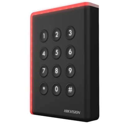 Leitor de Cartões Hikvision DS-K1108AM Mifare NFC 13.56 MHz RS-485 W26/W34 OSDP