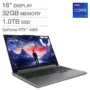 Lenovo Legion 5 16" i9-14900HX 32GB 1TB RTX 4060 8GB WQXGA 165Hz IPS Portátil Gaming 83DG004JUS