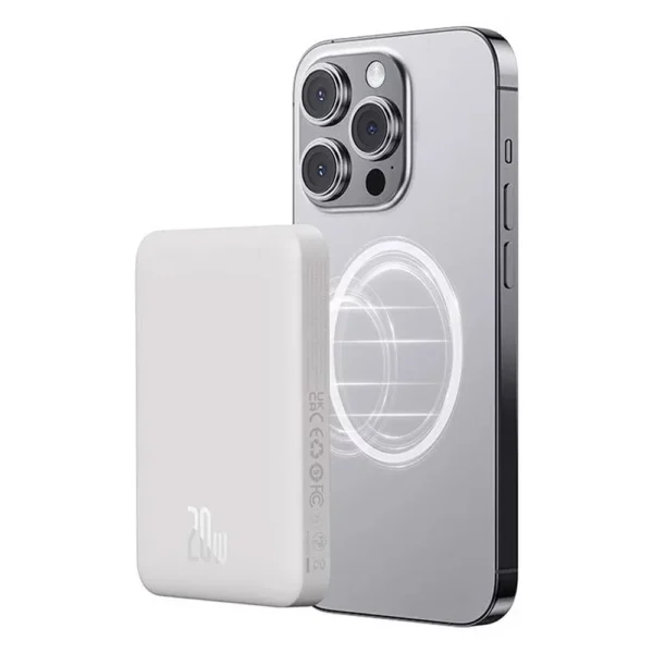 Powerbank Baseus Mini Air Magsafe 10000mAh 20w Branco 6932172636197