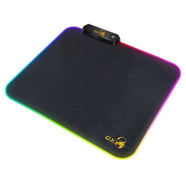 Tapete Gaming Para Mouse Genius GX-Pad 500S RGB XL 500x400mm com Iluminação Personalizável