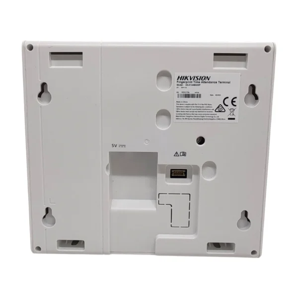 Terminal Biométrico Hikvision DS-K1A8503MF-B 2.4" LCD, Impressão Digital, Cartão Mifare, RJ45, USB, Bateria 3h