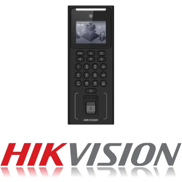 Terminal Biométrico Hikvision DS-K1T321MFWX Reconhecimento Facial, Cartão, Impressão Digital e Wi-Fi