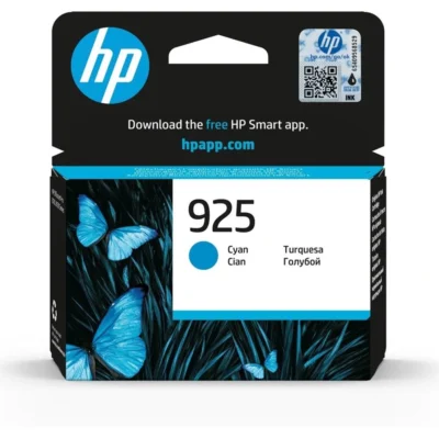 Tinteiro HP 925 Ciano (4K0V6PE) 400 Páginas