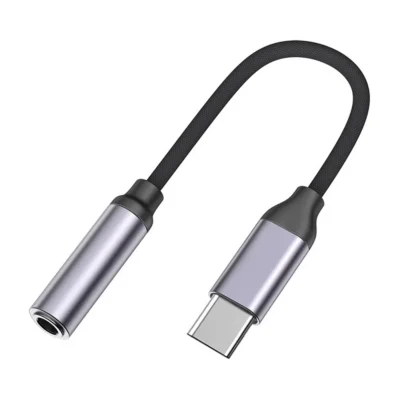 Adaptador USB-C Para Jack de Áudio 3.5mm