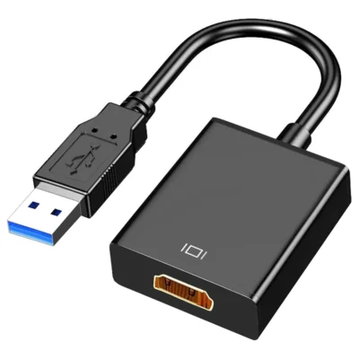 Adaptador de Vídeo USB-A 3.0 Para HDMI FHD 1080P 60Hz